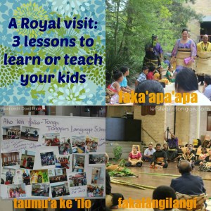 Royal visit to Tongan Language School
